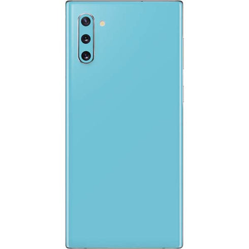 Sky High Blue Solid Galaxy Note 10 Skin