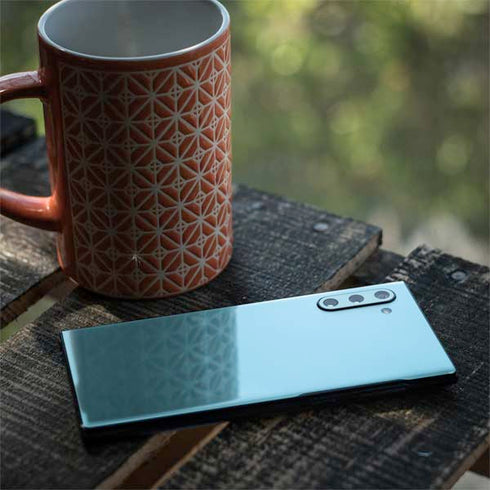 Sky High Blue Solid Galaxy Note 10 Skin