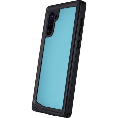 Sky High Blue Solid Galaxy Note 10 Waterproof Case