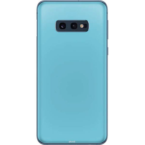 Sky High Blue Solid Galaxy S10e Skin