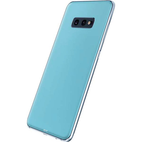 Sky High Blue Solid Galaxy S10e Skin