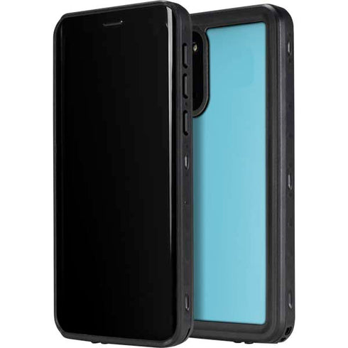 Sky High Blue Solid Galaxy S20 Waterproof Case