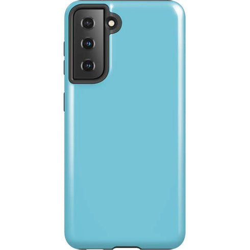 Sky High Blue Solid Galaxy S21 5G Pro Case