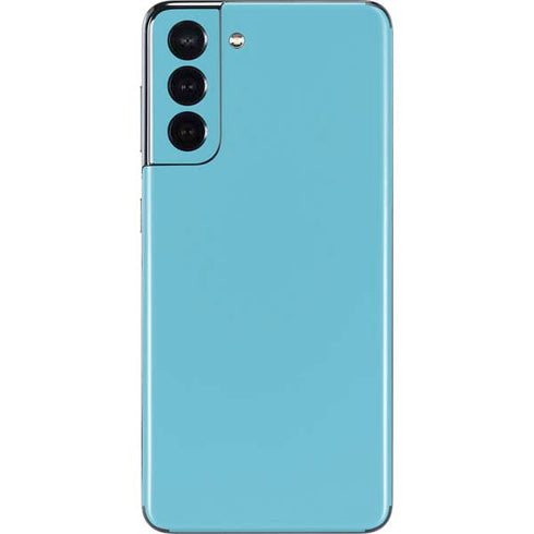 Sky High Blue Solid Galaxy S21 5G Skin