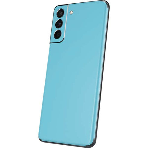 Sky High Blue Solid Galaxy S21 5G Skin