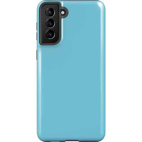Sky High Blue Solid Galaxy S21 Plus 5G Pro Case