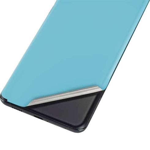 Sky High Blue Solid Galaxy S21 Plus 5G Skin