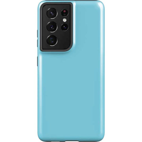 Sky High Blue Solid Galaxy S21 Ultra 5G Pro Case