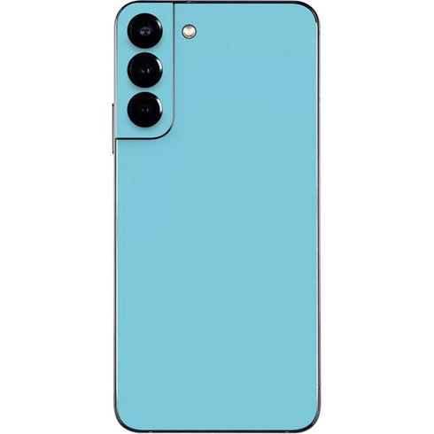 Sky High Blue Solid Galaxy S22 Plus Skin
