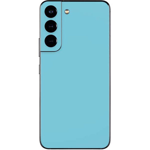 Sky High Blue Solid Galaxy S22 Skin