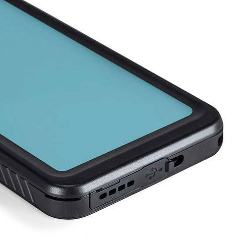 Sky High Blue Solid Galaxy S23 Plus Waterproof Case