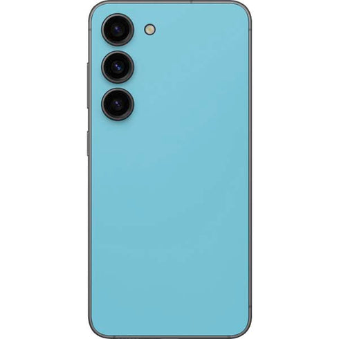 Sky High Blue Solid Galaxy S23 Skin