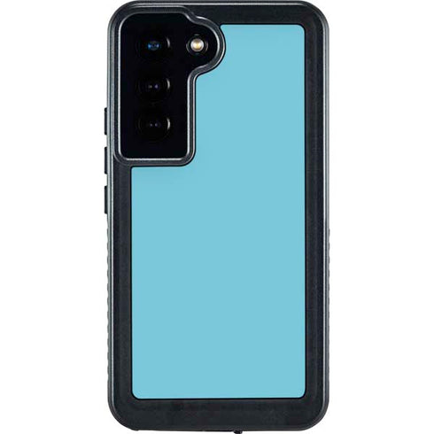 Sky High Blue Solid Galaxy S23 Waterproof Case