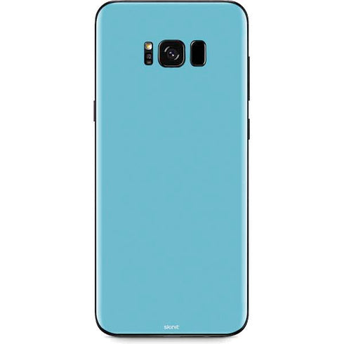 Sky High Blue Solid Galaxy S8 Skin