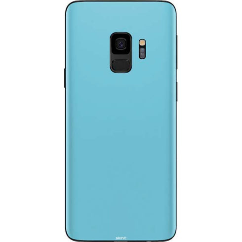 Sky High Blue Solid Galaxy S9 Skin