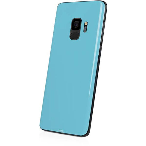 Sky High Blue Solid Galaxy S9 Skin