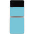 Sky High Blue Solid Galaxy Z Flip3 5G Skin