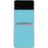 Sky High Blue Solid Galaxy Z Flip4 5G Skin