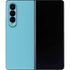 Sky High Blue Solid Galaxy Z Fold4 5G Skin