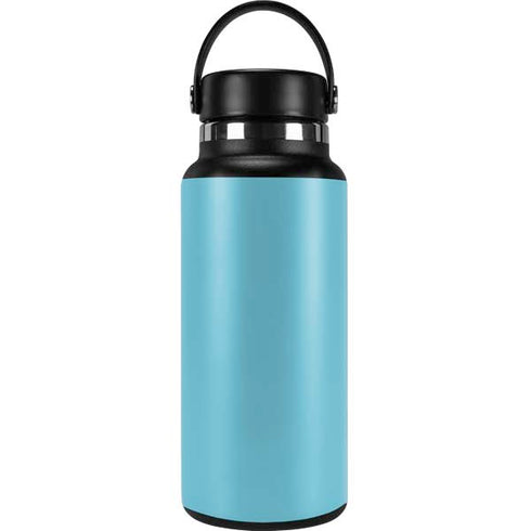 Sky High Blue Solid Hydro Flask 32oz Wide Mouth Skin