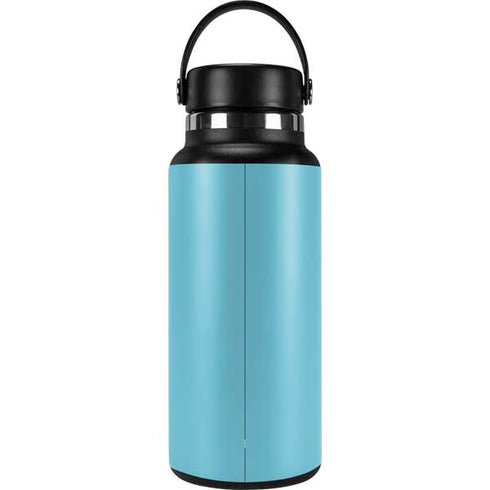 Sky High Blue Solid Hydro Flask 32oz Wide Mouth Skin