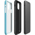Sky High Blue Solid iPhone 11 Impact Case