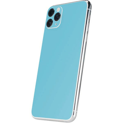 Sky High Blue Solid iPhone 11 Pro Max Skin