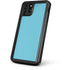 Sky High Blue Solid iPhone 11 Pro Waterproof Case
