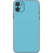 Sky High Blue Solid iPhone 11 Skin