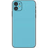 Sky High Blue Solid iPhone 11 Skin