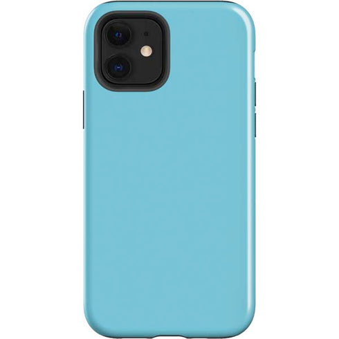 Sky High Blue Solid iPhone 12 Impact Case