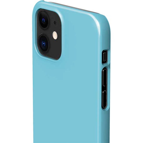 Sky High Blue Solid iPhone 12 Mini Lite Case