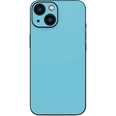 Sky High Blue Solid iPhone 13 Mini Skin