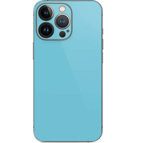 Sky High Blue Solid iPhone 13 Pro Skin