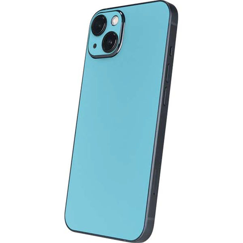 Sky High Blue Solid iPhone 14 Plus Skin