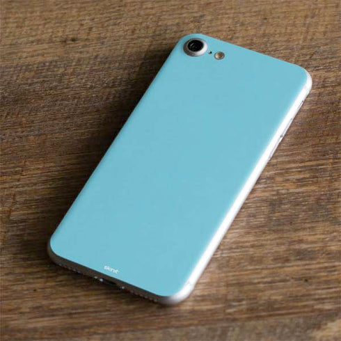 Sky High Blue Solid iPhone 7 Skin