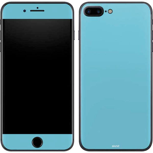 Sky High Blue Solid iPhone 8 Plus Skin