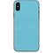 Sky High Blue Solid iPhone X Skin