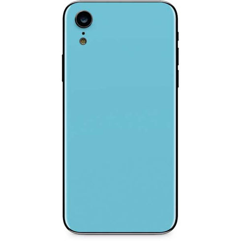Sky High Blue Solid iPhone XR Skin