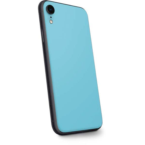 Sky High Blue Solid iPhone XR Skin