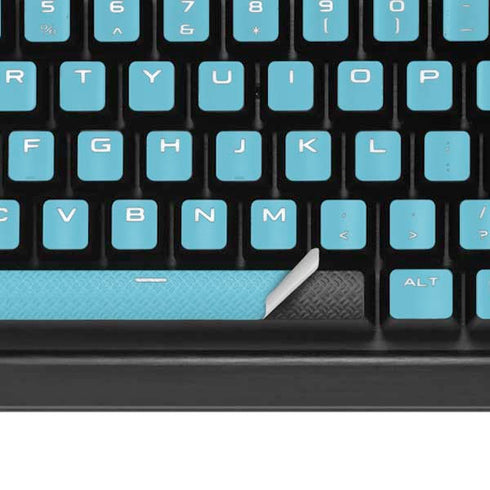 Sky High Blue Solid K95 RGB PLATINUM Mechanical Gaming Keyboard Skin