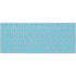 Sky High Blue Solid Magic Keyboard Skin