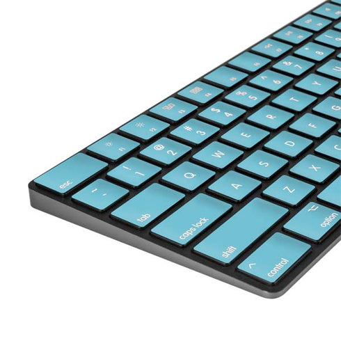 Sky High Blue Solid Magic Keyboard with Numeric Keypad Skin