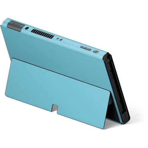 Sky High Blue Solid Nintendo Switch OLED (2021) Skin