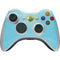 Sky High Blue Solid Xbox 360 Wireless Controller Skin