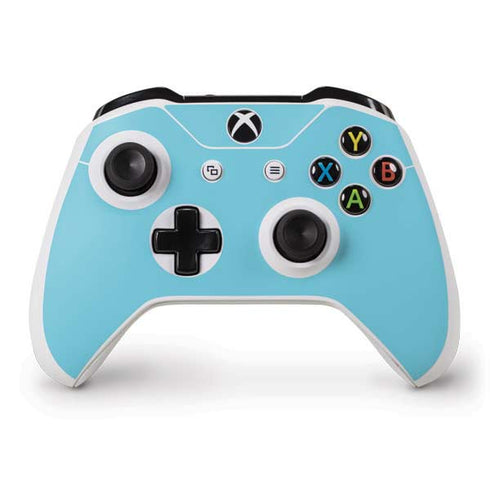 Sky High Blue Solid Xbox One S Controller Skin