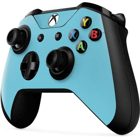 Sky High Blue Solid Xbox One X Controller Skin