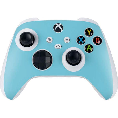 Sky High Blue Solid Xbox Series S Controller Skin