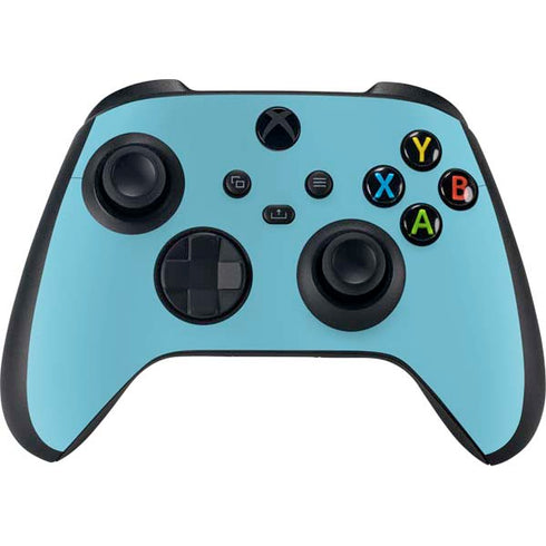 Sky High Blue Solid Xbox Series X Bundle Skin