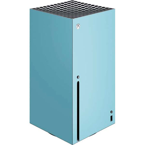 Sky High Blue Solid Xbox Series X Console Skin